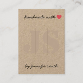 Fabricado a mano con el soporte de la tarjeta de v