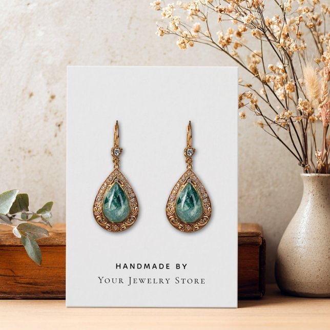 Fabricado a mano por tarjetas de presentación (Subido por el creador)