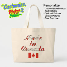 Fabricado en Canadá: Bolsa de tocador beige natura