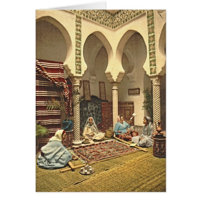 Fabricantes argelinos 1899 de la alfombra (Frente)