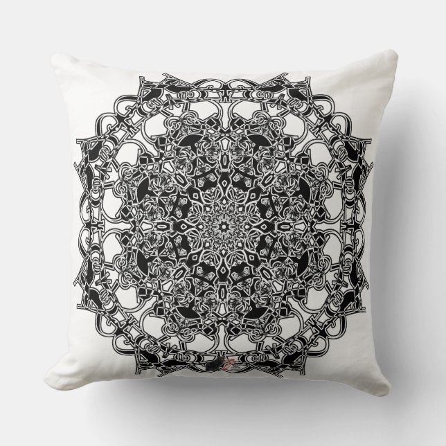 Fabulosa almohada de glifo octa (Anverso)