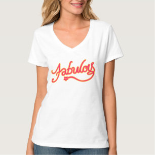 Fabulosa camiseta gráfica estrella amarilla roja