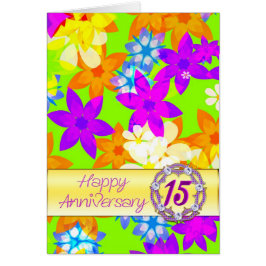 Fabulosas flores 15 años para un par