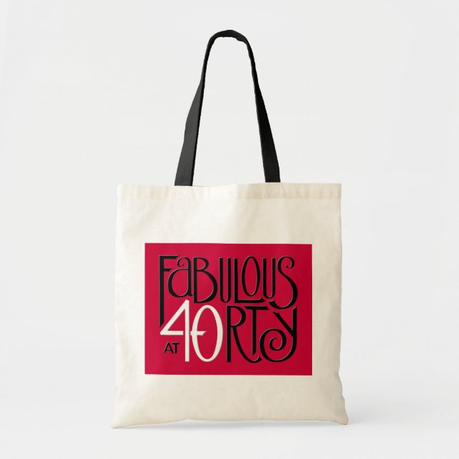 Fabuloso bolso rojo blanco negro 40 (Frente)