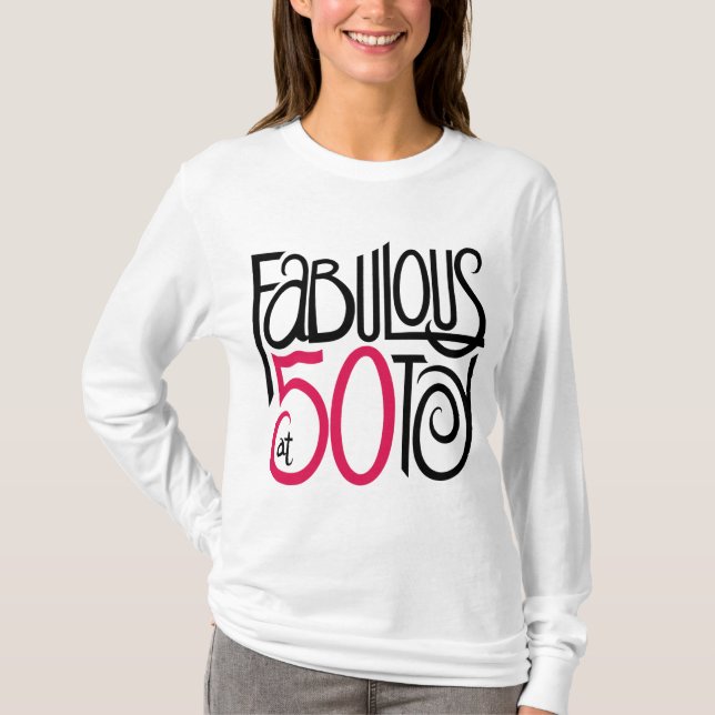 Fabuloso con camiseta de 50 (Anverso)