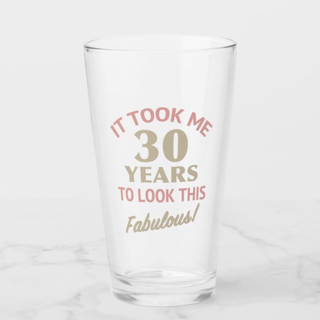 Fabuloso cumpleaños número 30 (Anverso)