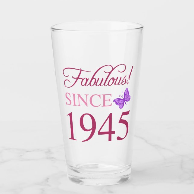 Fabuloso desde 1945 80º cumpleaños (Anverso)