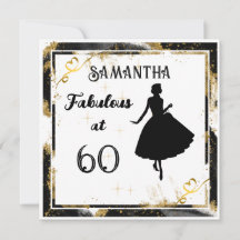 Fabuloso en la tarjeta de cumpleaños "tu edad"