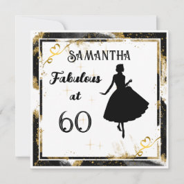 Fabuloso en la tarjeta de cumpleaños "tu edad"