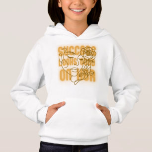 Face Line Art Women Empowerment Cita Yellow