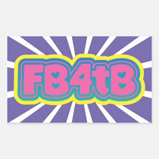 ¡Facebook para los pegatinas ciegos! (Anverso)