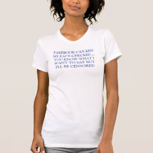 Facebook puede besar mi camiseta comprobada
