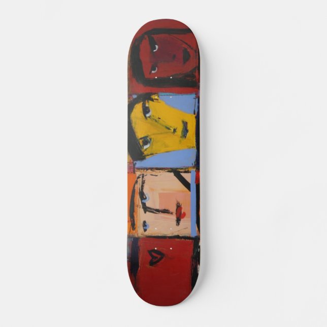 Faces Skateboard (Anverso)