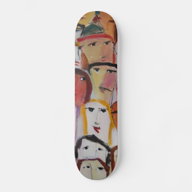 Faces Skateboard (Anverso)