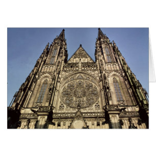 Fachada de la Catedral de San Vitus