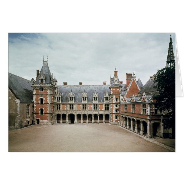 Fachada del ala Louis XII, 1498-1503 (Anverso (Horizontal))