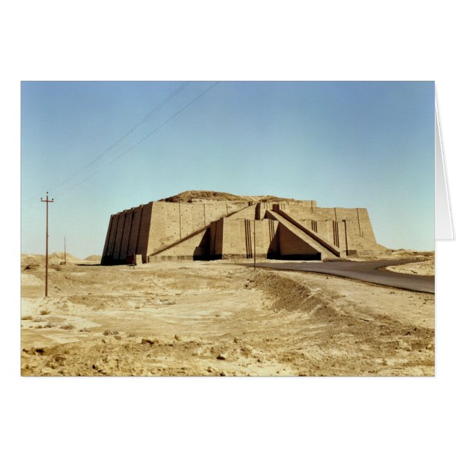 Fachada nororiental del ziggurat, c.2100 a.C. (Anverso (Horizontal))