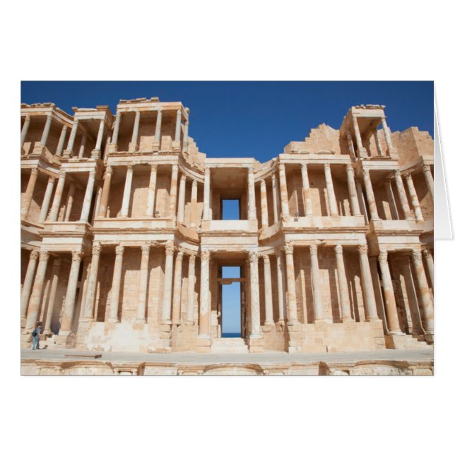 Fachada Y Escenario Del Anfiteatro Romano (Anverso (Horizontal))