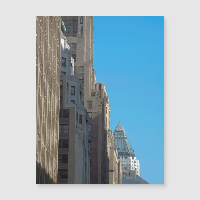 Fachadas de edificios Manhattan Nueva York Estados (Anverso)