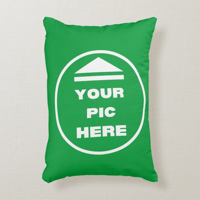 ¡FÁCIL! Almohada de acento de 12" x 16" - Algodón  (Frente (Vertical))