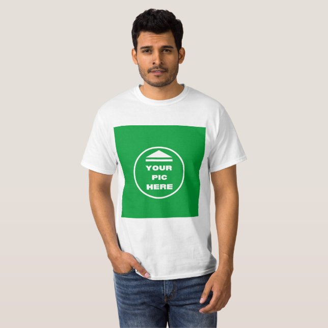 ¡FÁCIL! Camiseta - Blanco - Personalizar (Anverso completo)
