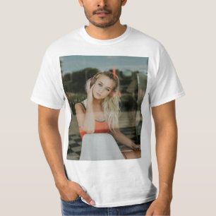 ¡FÁCIL! Camiseta - Personalizada - Añadir su image