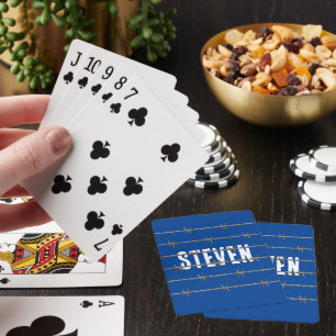 ¡FÁCIL! Cartas de juego - Alambre trasero - Person