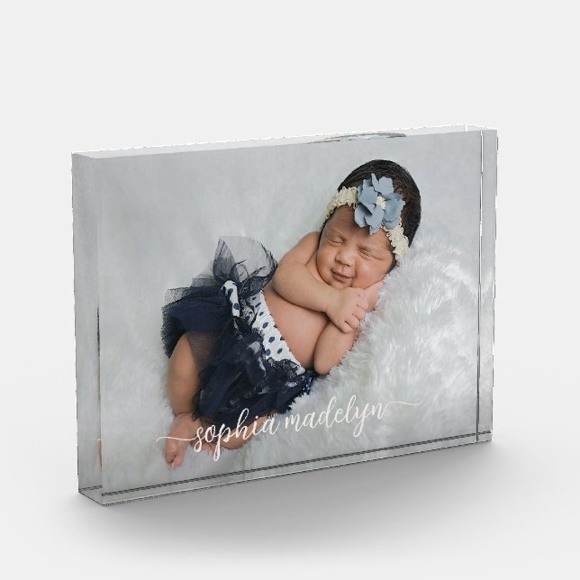 Fácil creación de foto con nombre en guión elegant (Izquierda)