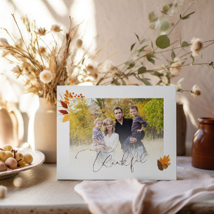 *Fácil de editar* Tarjeta fotográfica de vacacio