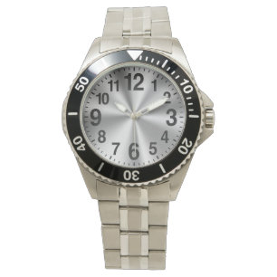 Fácil leer los relojes para los mayores con