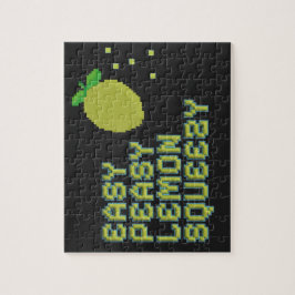Fácil Peasy Limón Squeezy Rompecabezas de Pixel Ar