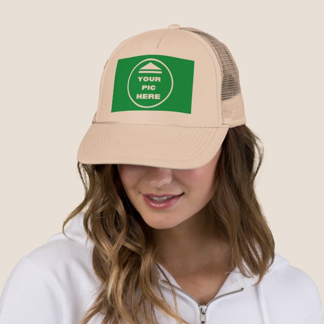 ¡FÁCIL! Sombrero de camión - Khaki - Personalizar (In situ)
