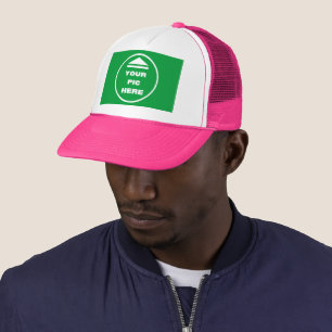 ¡FÁCIL! Sombrero de camión - Rosa - Personalizar