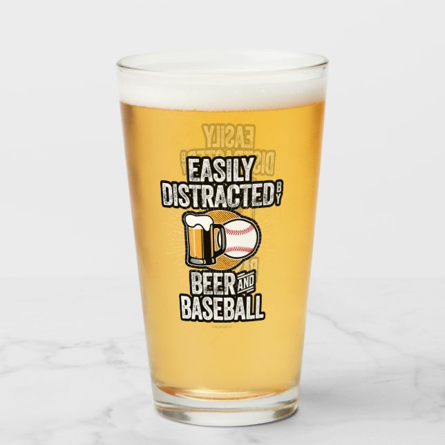 Fácilmente distrado por cerveza y béisbol (Anverso (lleno))