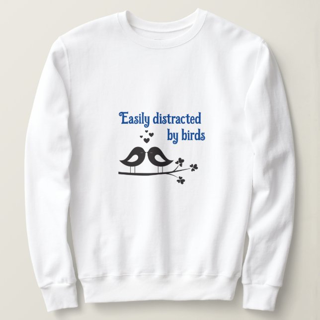Fácilmente distraído por la sudadera de los Aves (Anverso del diseño)