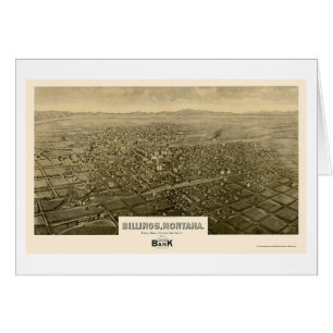 Facturaciones, mapa panorámico de la TA - 1904