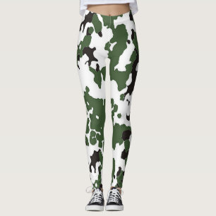 Faded Flecktarn Camo Leggings