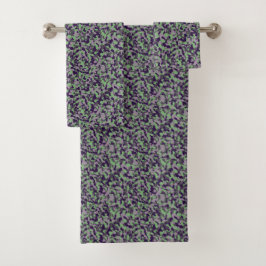 faded green and violet camo abstract