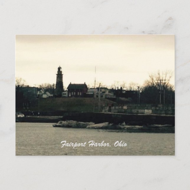 Fairport Harbour, foto postal de Ohio (Anverso)