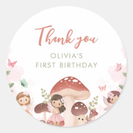 Fairy Birthday Gracias por favorecer las etiquetas