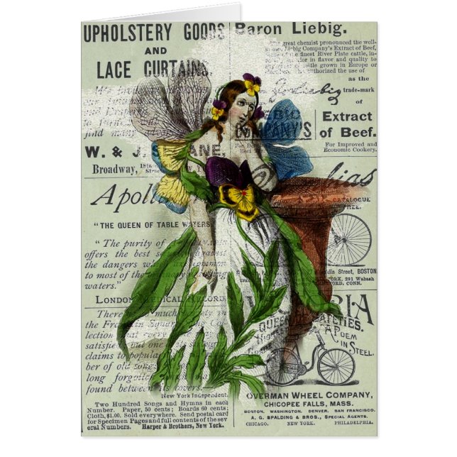 Fairy Dreams All Occasions Greeting Card  (Frente)