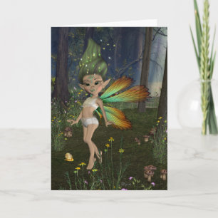Fairy Feena - Tarjeta de saludo