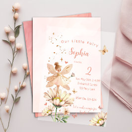 Fairy Garden Chica Foto Cumpleaños