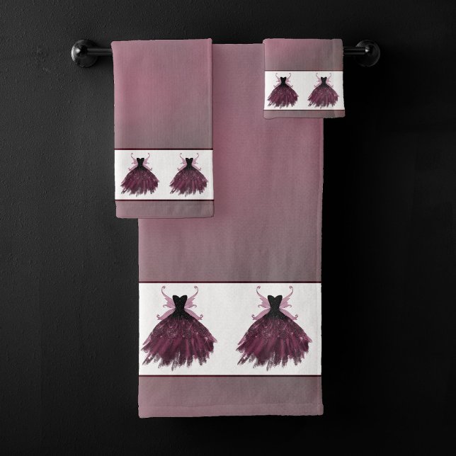 Fairy Gothic Fuchsia Gown | Magenta rosa de rock d (Subido por el creador)