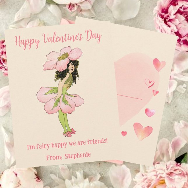 Fairy Happy We are Friends Kids Día de San Valentí (Subido por el creador)