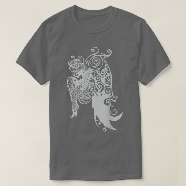 Fairy Tale Fantasy Cute Mandala Top  (Diseño del anverso)