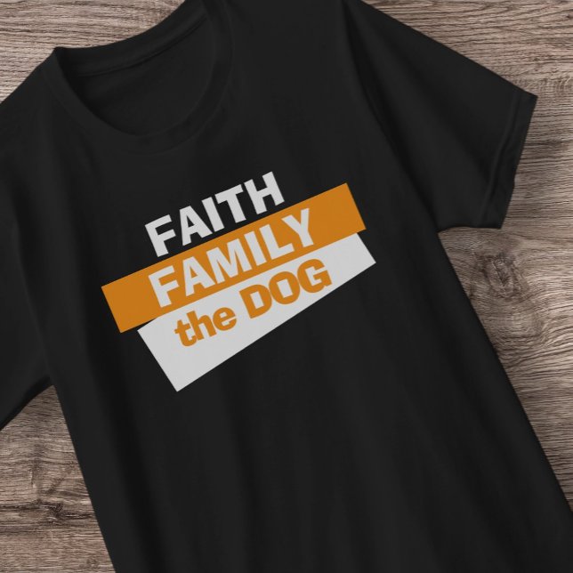 Faith Family Dog Lover Rama Camiseta a Mascota de  (Subido por el creador)
