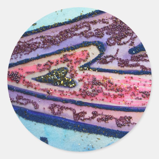 Faith Heart Pegatina (Anverso)