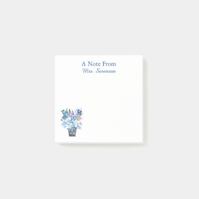 Faith Hope Love Personalizado Una Nota De Post-it (Anverso)