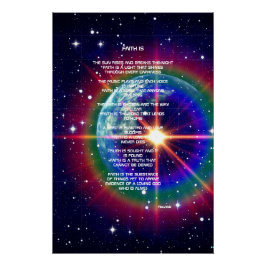 Faith is Poem Poster
